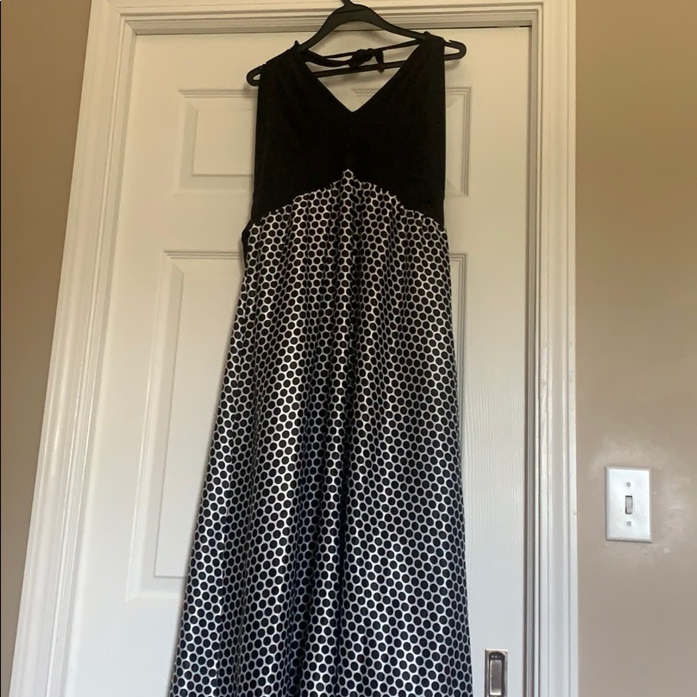 Floor length dress